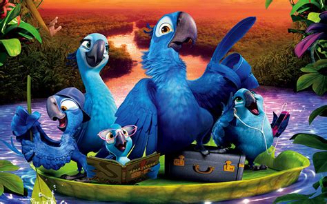 'Río 2': Blu, Perla y familia llenan de ritmo y color el Amazonas