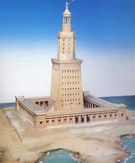 Web picture of the Pharos Lighthouse | Faro de alejandria