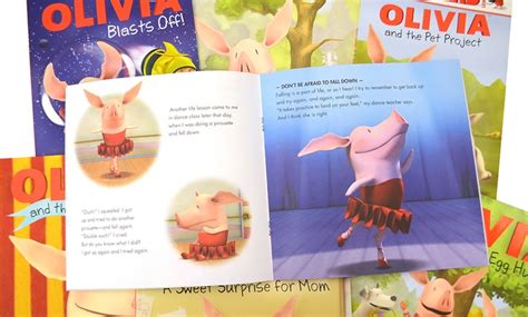 Olivia the Pig Books (7-Piece) | Groupon Goods