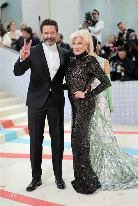 Hugh Jackman and Deborra-Lee Furness at the 2023 Met Gala | Celebrity ...