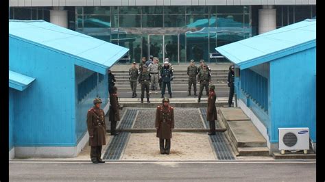 North Korea tour: DMZ - the border between North and South Korea - YouTube