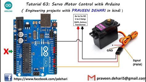 Servo Motor Control With Arduino Tutorial 63, 60% OFF