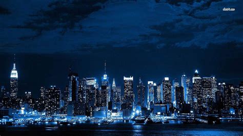 City Night Skyline Wallpapers - Top Free City Night Skyline Backgrounds ...