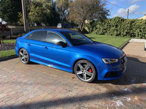 Sold - S3 Saloon Black Edition - 17 Plate - Ara Blue | Audi-Sport.net