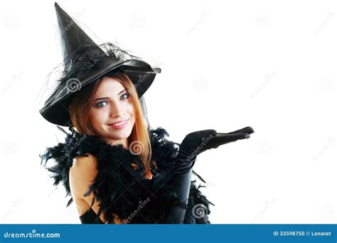 Halloween witch stock photo. Image of celebration, isolated - 33598750