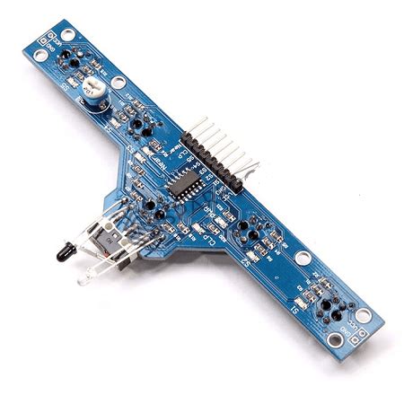 IR Sensor 5 Array with Obstacle and Bump Sensor - leetechbd