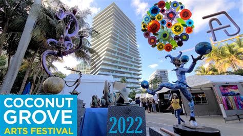 Coconut Grove Arts Festival CGAF 2022 - It's Back! - YouTube