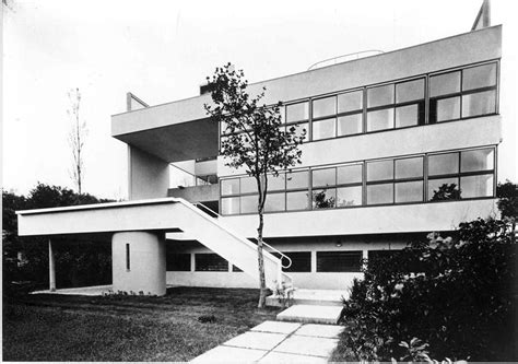 Villa Stein-de-Monzie a Garches - Le Corbusier | Le corbusier, Corbusier, Brutalism architecture