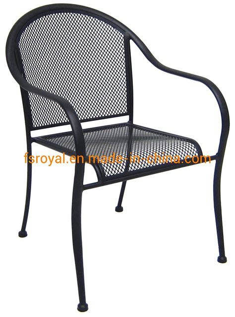 Black Metal Mesh Outdoor Furniture - Patio Furniture