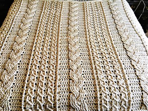 How To Crochet Celtic Afghan - Free Pattern