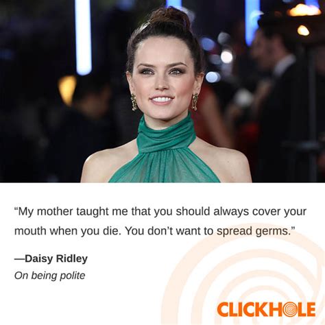 Daisy Ridley Said What?! - ClickHole