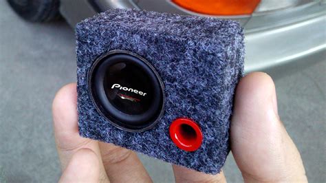 DIY Mini Subwoofer: Amazing Mini Subwoofer Box