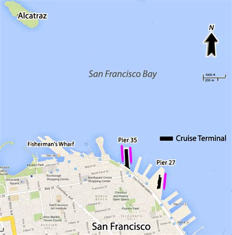 San Francisco (California) cruise port schedule | CruiseMapper