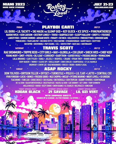 Rolling Loud Miami 2023 Lineup Announced | Miami New Times