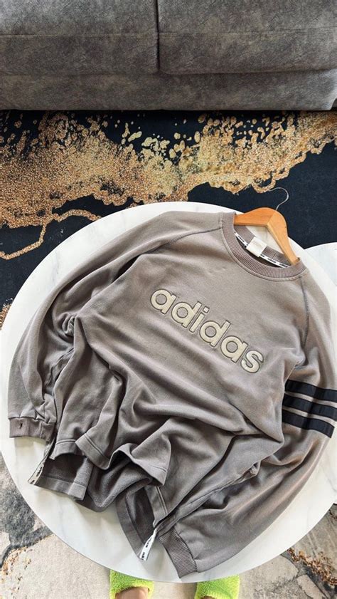 ADIDAS VINTAGE, Men's Fashion, Tops & Sets, Hoodies on Carousell