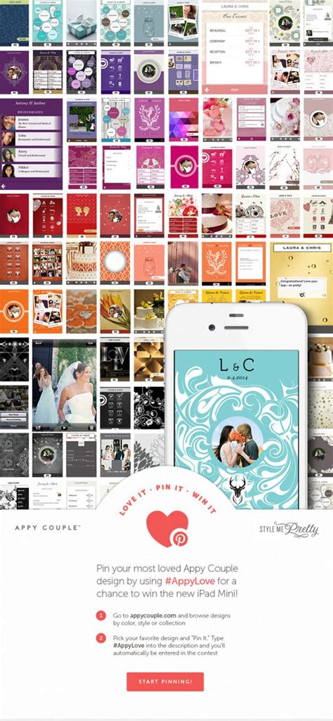 Appy Couple Wedding Website + App + A Giveaway! | Wedding planning apps ...