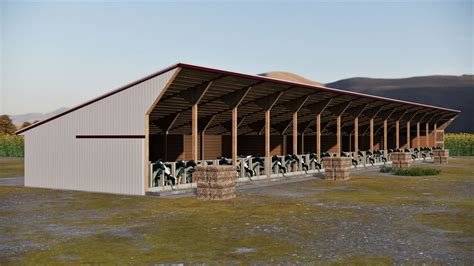 Cattle Barn - How to Choose the Best Structure for Your Farm - Pole Barn Kits