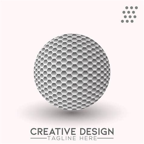 Creative Golf Ball Design for Your Business 30739590 Vector Art at Vecteezy