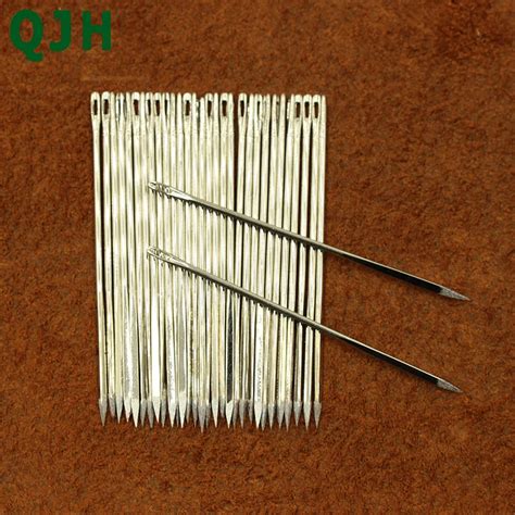 3Sizes 4.8cm 5.8cm 7cm leather sewing needle Stainless Steel Handy ...