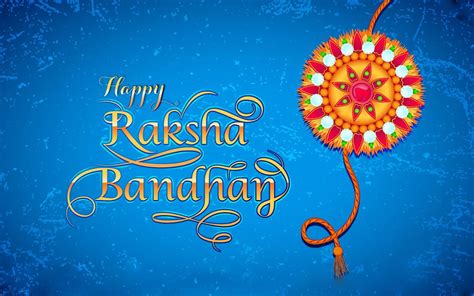 Happy Raksha Bandhan Greetings Wallpaper