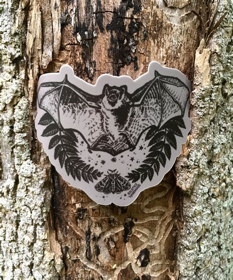 Bat Waterproof Sticker — NATURE WALK