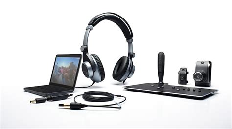 Premium AI Image | A photo of Audio and Video Conferencing Equipment