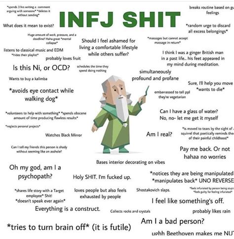 Infj Type, Intj And Infj, Infj Mbti, Infj Personality Type, Myers ...