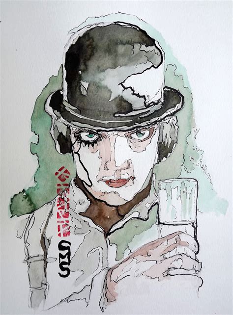 Alex Delarge - A Clockwork Orange, Dessin par Gilberto Marques | Artmajeur