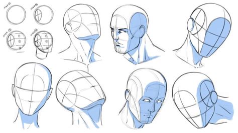 How to Draw Heads at Various Angles - Reference by robertmarzullo.deviantart.com on @DeviantArt ...