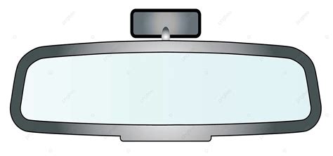 Rear View Mirror Reflection Glass Nobody Vector, Reflection, Glass ...