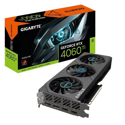 GIGABYTE GeForce RTX 4060 Ti EAGLE 8GB GDDR6 128Bit DLSS 3 Ekran Kartı ...