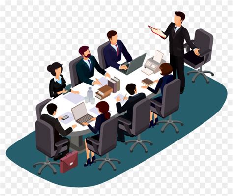 Board-meeting - Business Organizations Clipart, HD Png Download - 900x718(#2307102) - PngFind