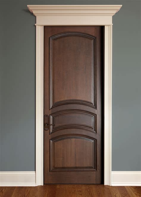 DBI-611A_Mahogany-Walnut | Classic Wood Entry Doors from Doors for Builders, Inc. | Solid Wood ...