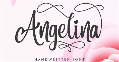 Angelina Feminine Script Font Free Download | Free Script Fonts | Free script fonts, Free fonts ...