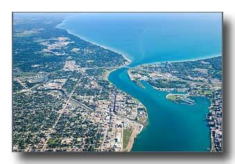 Aerial Photos of Port Huron, Michigan