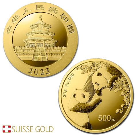 2023 30 Gram Chinese Panda Gold Coin