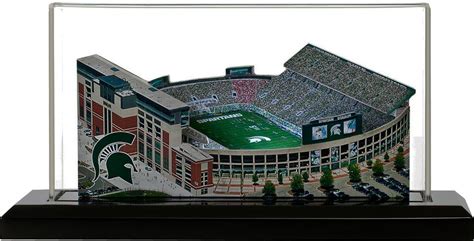 Michigan State Spartans Stadium, 13" with display case