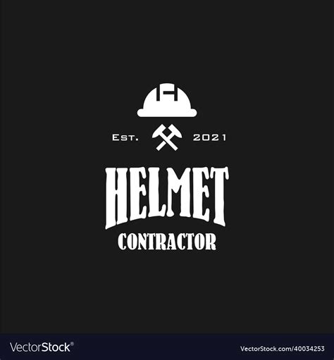 Contractor logo Royalty Free Vector Image - VectorStock