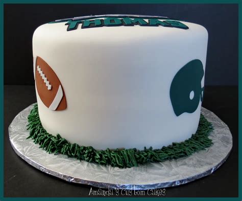 Amanda's Custom Cakes: Philadelphia Eagles Cake