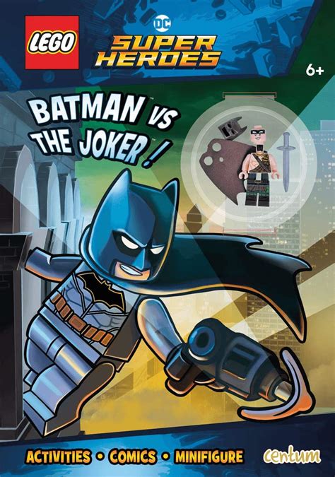 Lego - Batman vs the Joker! - Activity Book with Free Batman Minifigure ...