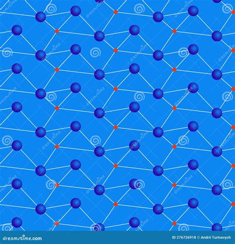 Seamless Pattern - Crystal Lattice, Wallpaper, Wrapping Paper ...