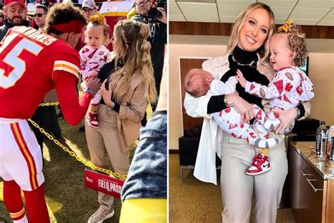 Brittany Mahomes Jokes About Number of Pajamas She Buys for Baby Bronze ...