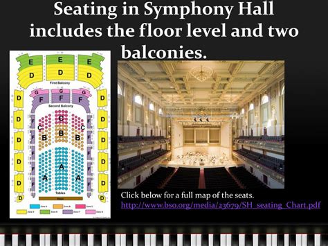 Boston Symphony Hall Interactive Seating Chart | Review Home Decor