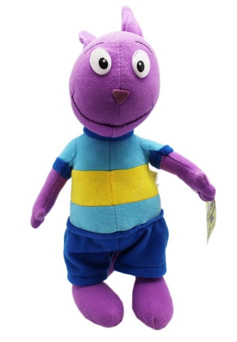 Nick Jr's The Backyardigans Austin Purple Colored Small Stuffed Toy (9in) - Walmart.com ...