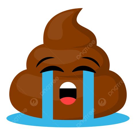 Crying Poop Clipart Transparent PNG Hd, Cartoon Cute Poop, 49% OFF