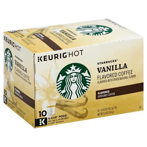 Starbucks Vanilla Flavored Single Serve Coffee K Cups - Shop Coffee at ...