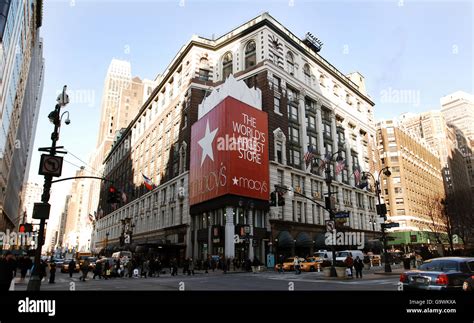 The Macy's department store in midtown Manhattan New York City, reputed ...