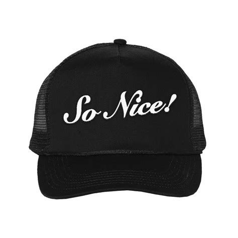 So Nice Tour Trucker Hat – Carly Rae Jepsen Merch