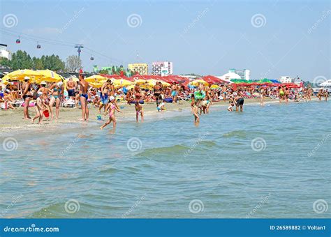 Mamaia Beach In Romania Editorial Photography - Image: 26589882