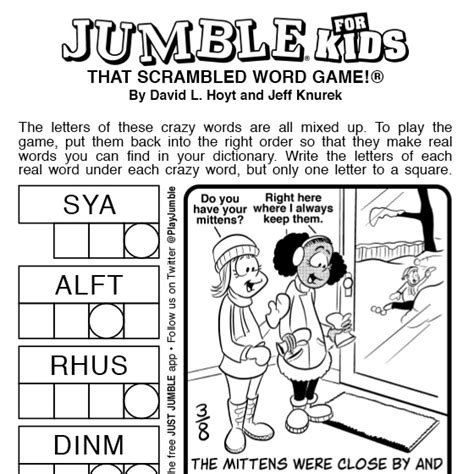 Jumble for Kids